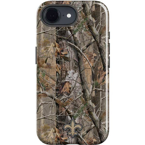 NFL New Orleans Saints Realtree AP Camo iPhone 16e Impact Case