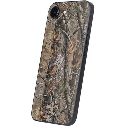 NFL New Orleans Saints Realtree AP Camo iPhone 16e Skin