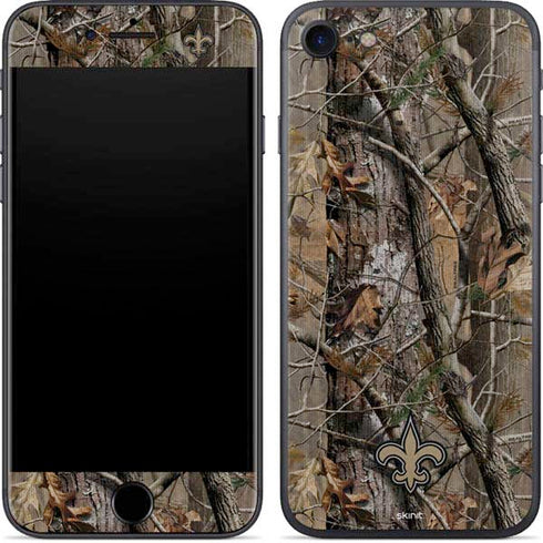 NFL New Orleans Saints Realtree AP Camo iPhone 8 Skin