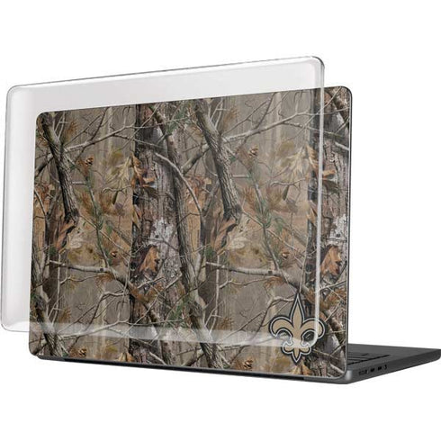NFL New Orleans Saints Realtree AP Camo MacBook Pro 14in (2021-24) Case plus Skin