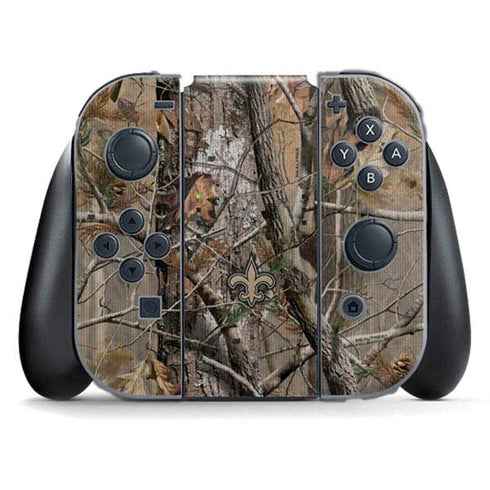 NFL New Orleans Saints Realtree AP Camo Nintendo Skins