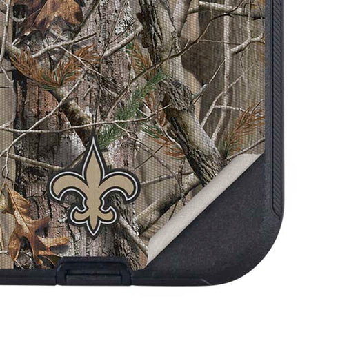 NFL New Orleans Saints Realtree AP Camo Otterbox Defender iPhone Skin