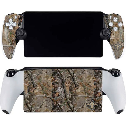NFL New Orleans Saints Realtree AP Camo PlayStation Portal Remote Player Skin