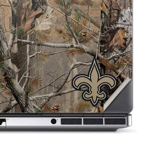 NFL New Orleans Saints Realtree AP Camo Dell Precision Skin