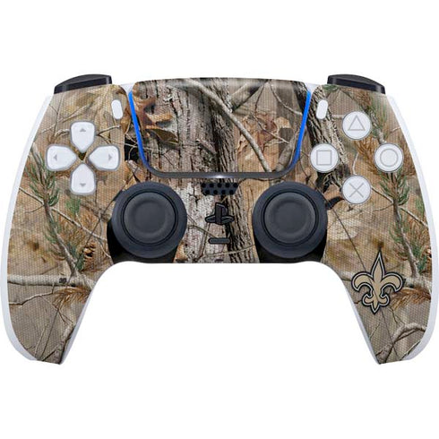 NFL New Orleans Saints Realtree AP Camo PlayStation PS5 Skins