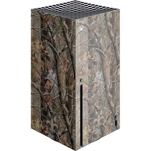 NFL New Orleans Saints Realtree AP Camo Xbox Series X Skins