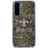 NFL New Orleans Saints Realtree Xtra Green Camo Galaxy A36 5G Clear Case