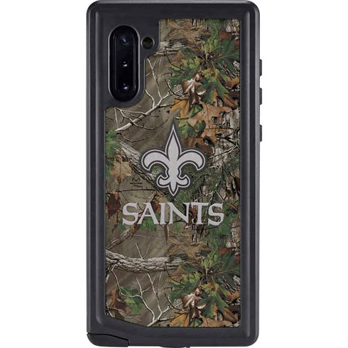 NFL New Orleans Saints Realtree Xtra Green Camo Galaxy Cases