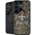 NFL New Orleans Saints Realtree Xtra Green Camo Galaxy S25 Plus Kickstand Case