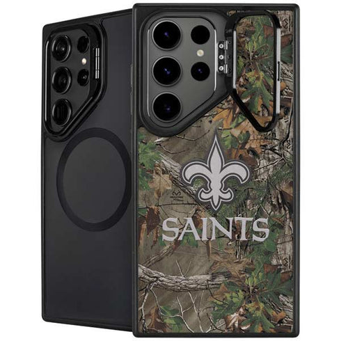 NFL New Orleans Saints Realtree Xtra Green Camo Galaxy Cases