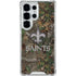 NFL New Orleans Saints Realtree Xtra Green Camo Galaxy S25 Ultra Clear Case