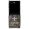 NFL New Orleans Saints Realtree Xtra Green Camo Galaxy Z Flip6 Clear Case