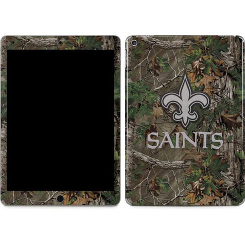 NFL New Orleans Saints Realtree Xtra Green Camo iPad Skins