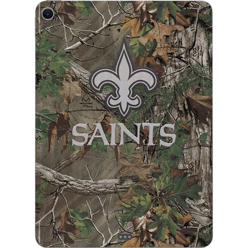NFL New Orleans Saints Realtree Xtra Green Camo Apple iPad Air Skin