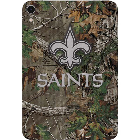 NFL New Orleans Saints Realtree Xtra Green Camo Apple iPad Mini Skin