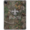 NFL New Orleans Saints Realtree Xtra Green Camo iPad Pro 11in (2024) Clear Case
