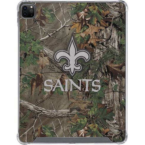 NFL New Orleans Saints Realtree Xtra Green Camo iPad Cases
