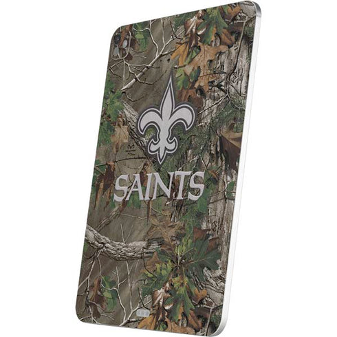 NFL New Orleans Saints Realtree Xtra Green Camo iPad Pro 13in M4 (2024) Skin