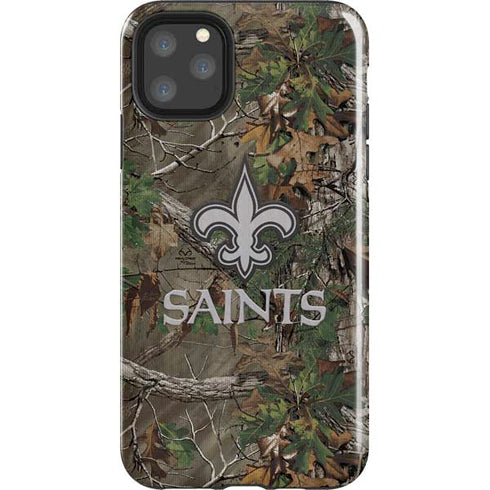 NFL New Orleans Saints Realtree Xtra Green Camo iPhone Cases