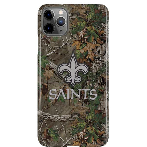 NFL New Orleans Saints Realtree Xtra Green Camo iPhone Cases
