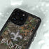 NFL New Orleans Saints Realtree Xtra Green Camo iPhone 15 Pro Waterproof Case