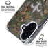 NFL New Orleans Saints Realtree Xtra Green Camo iPhone 16 Clear Case