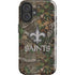 NFL New Orleans Saints Realtree Xtra Green Camo iPhone 16 Impact Case