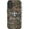 NFL New Orleans Saints Realtree Xtra Green Camo iPhone 16 Plus Impact Case