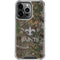 NFL New Orleans Saints Realtree Xtra Green Camo iPhone 16 Pro Clear Case