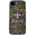 NFL New Orleans Saints Realtree Xtra Green Camo iPhone 16e Clear Case