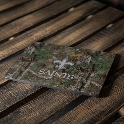NFL New Orleans Saints Realtree Xtra Green Camo Apple MacBook Air Skin