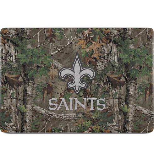 NFL New Orleans Saints Realtree Xtra Green Camo MacBook Skins