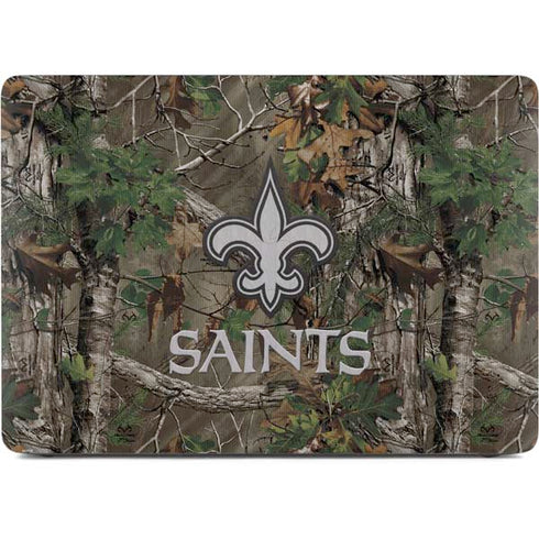 NFL New Orleans Saints Realtree Xtra Green Camo Apple MacBook Pro 16-inch Skin