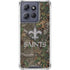 NFL New Orleans Saints Realtree Xtra Green Camo Moto G Stylus 5G (2025) Clear Case