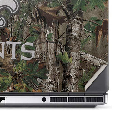 NFL New Orleans Saints Realtree Xtra Green Camo Dell Precision Skin