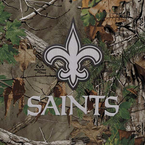 NFL New Orleans Saints Realtree Xtra Green Camo PS4 Console and Controller Bundle Skin