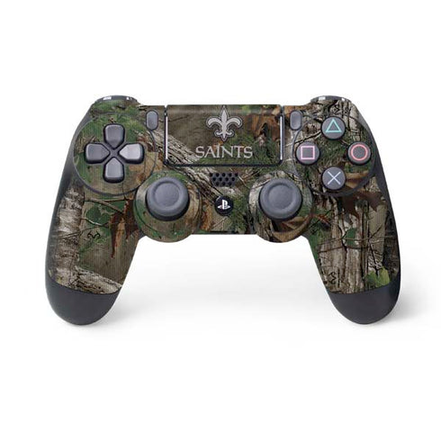 NFL New Orleans Saints Realtree Xtra Green Camo PlayStation PS4 Skins