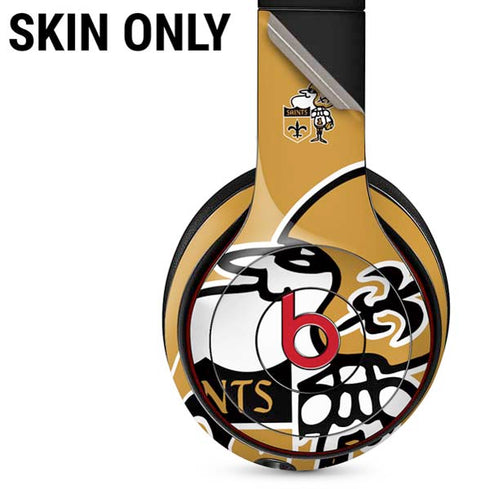 NFL New Orleans Saints Retro Logo Beats Solo 3 Wireless Skin