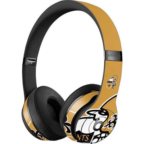 NFL New Orleans Saints Retro Logo Beats Solo 3 Wireless Skin