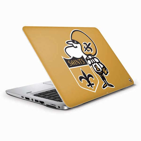 NFL New Orleans Saints Retro Logo HP Elitebook Skin
