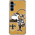 NFL New Orleans Saints Retro Logo Galaxy A55 5G Clear Case