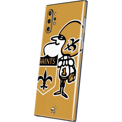 NFL New Orleans Saints Retro Logo Galaxy Note 10 Plus Skin