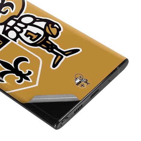 NFL New Orleans Saints Retro Logo Galaxy Note 10 Skin