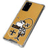 NFL New Orleans Saints Retro Logo Galaxy Note20 5G Clear Case