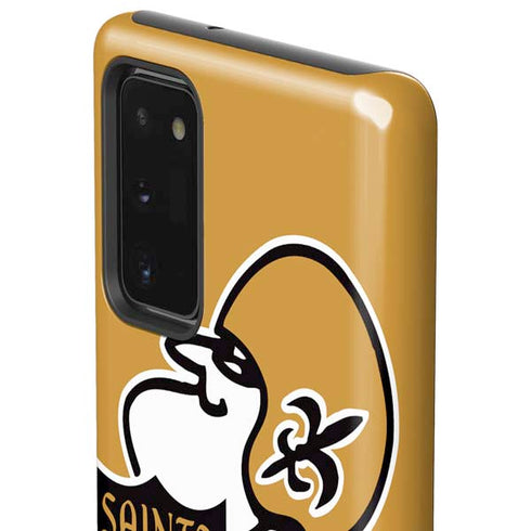 NFL New Orleans Saints Retro Logo Galaxy Note20 5G Pro Case
