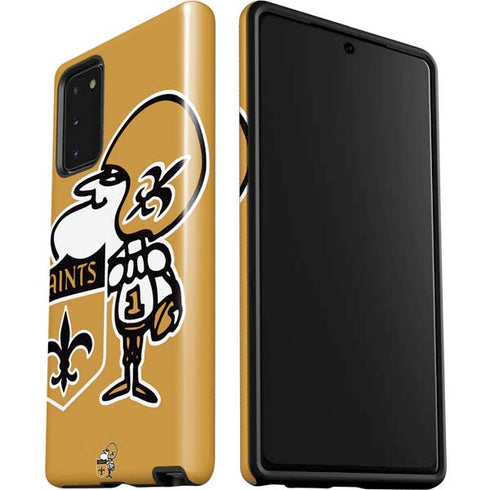 NFL New Orleans Saints Retro Logo Galaxy Note20 5G Pro Case