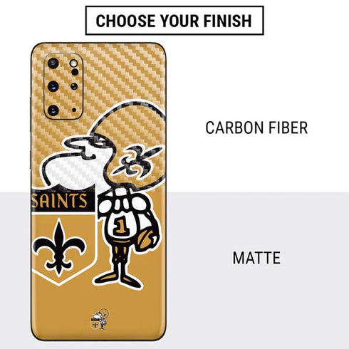 NFL New Orleans Saints Retro Logo Galaxy S20 Plus Skin