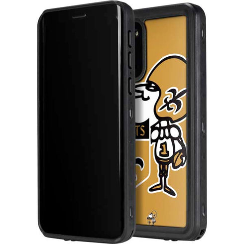 NFL New Orleans Saints Retro Logo Galaxy S20 Plus Waterproof Case