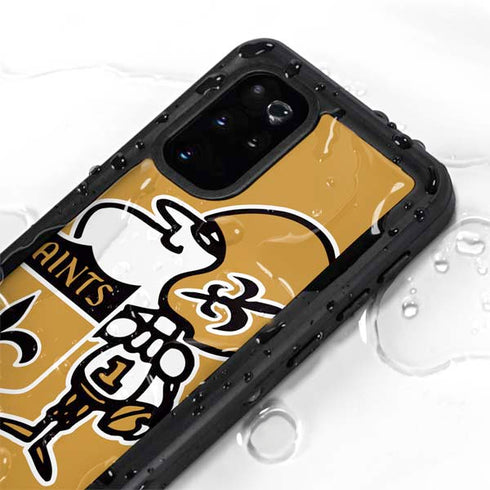 NFL New Orleans Saints Retro Logo Galaxy S20 Plus Waterproof Case