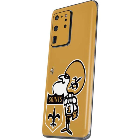 NFL New Orleans Saints Retro Logo Galaxy S20 Ultra 5G Skin